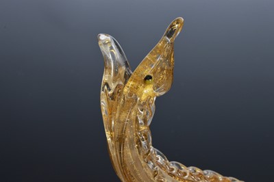 Lot 15 - A pair of c1960s Murano glass creatures