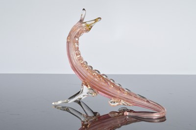 Lot 15 - A pair of c1960s Murano glass creatures