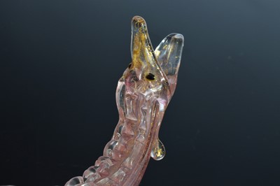 Lot 15 - A pair of c1960s Murano glass creatures