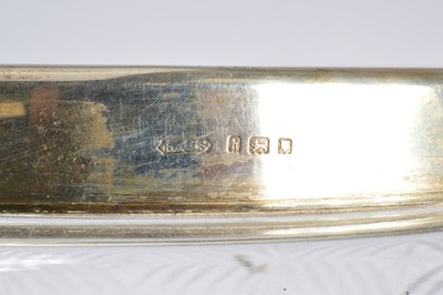 Lot 16 - Four glass and silver mounted items