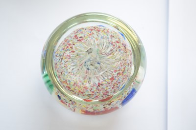 Lot 23 - A collection of glass paperweights