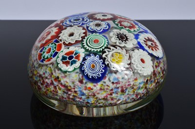 Lot 23 - A collection of glass paperweights