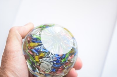 Lot 23 - A collection of glass paperweights