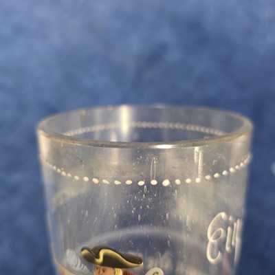 Lot 35 - An 18th century style German glass measuring jug