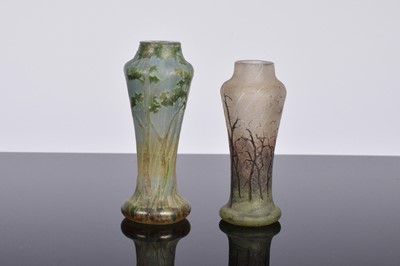 Lot 39 - An Art Nouveau period Galle Glass vase