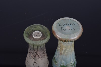 Lot 39 - An Art Nouveau period Galle Glass vase