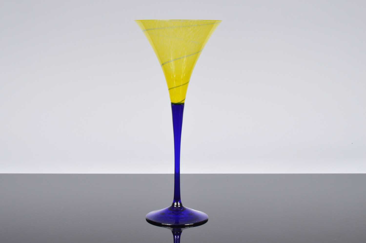 Lot 43 - A modern B.A.G. Martini style glass