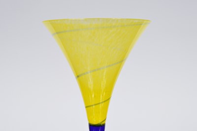 Lot 43 - A modern B.A.G. Martini style glass