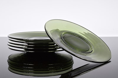 Lot 45 - A 1960s Gullaskruf Glass dessert set designed by Kjell Blomberg