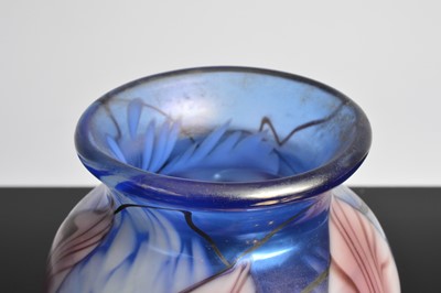 Lot 47 - A modern Okra glass vase by Sarah Cowen