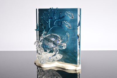 Lot 59 - A Swarovski Sea Turtle