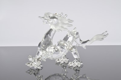 Lot 63 - Four Swarovski Dragon figures