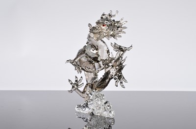 Lot 63 - Four Swarovski Dragon figures