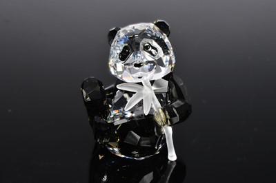 Lot 64 - Three Swarovski Pandas