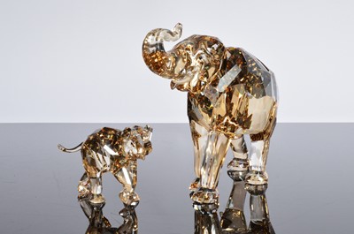 Lot 67 - Three Swarovski Elephants