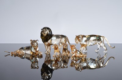 Lot 69 - Eight Swarovski African Creatures
