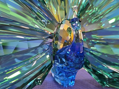 Lot 74 - A Swarovski Annual edition Arya Peacock