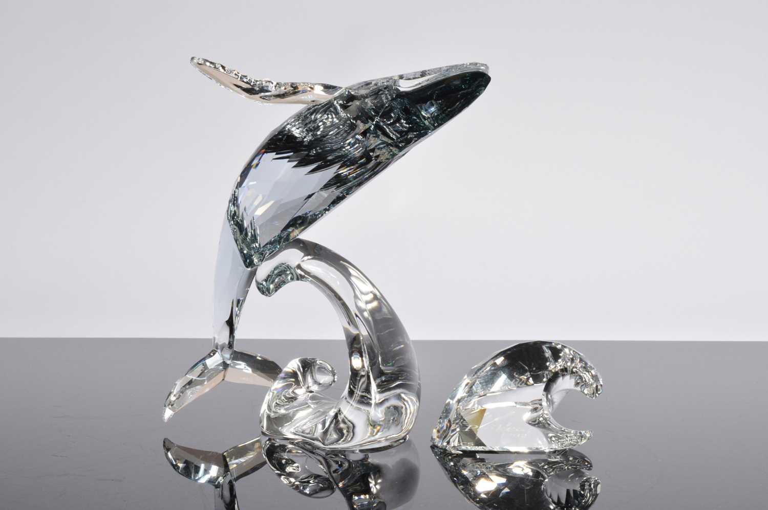 Lot 76 - A Swarovski Paikea Humpback Whale