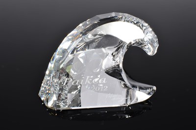 Lot 76 - A Swarovski Paikea Humpback Whale
