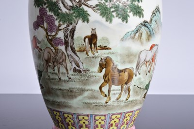Lot 81 - A Republic Period Chinese porcelain vase