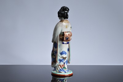 Lot 88 - A c1920s nice large Japanese porcelain figure of a Geisha