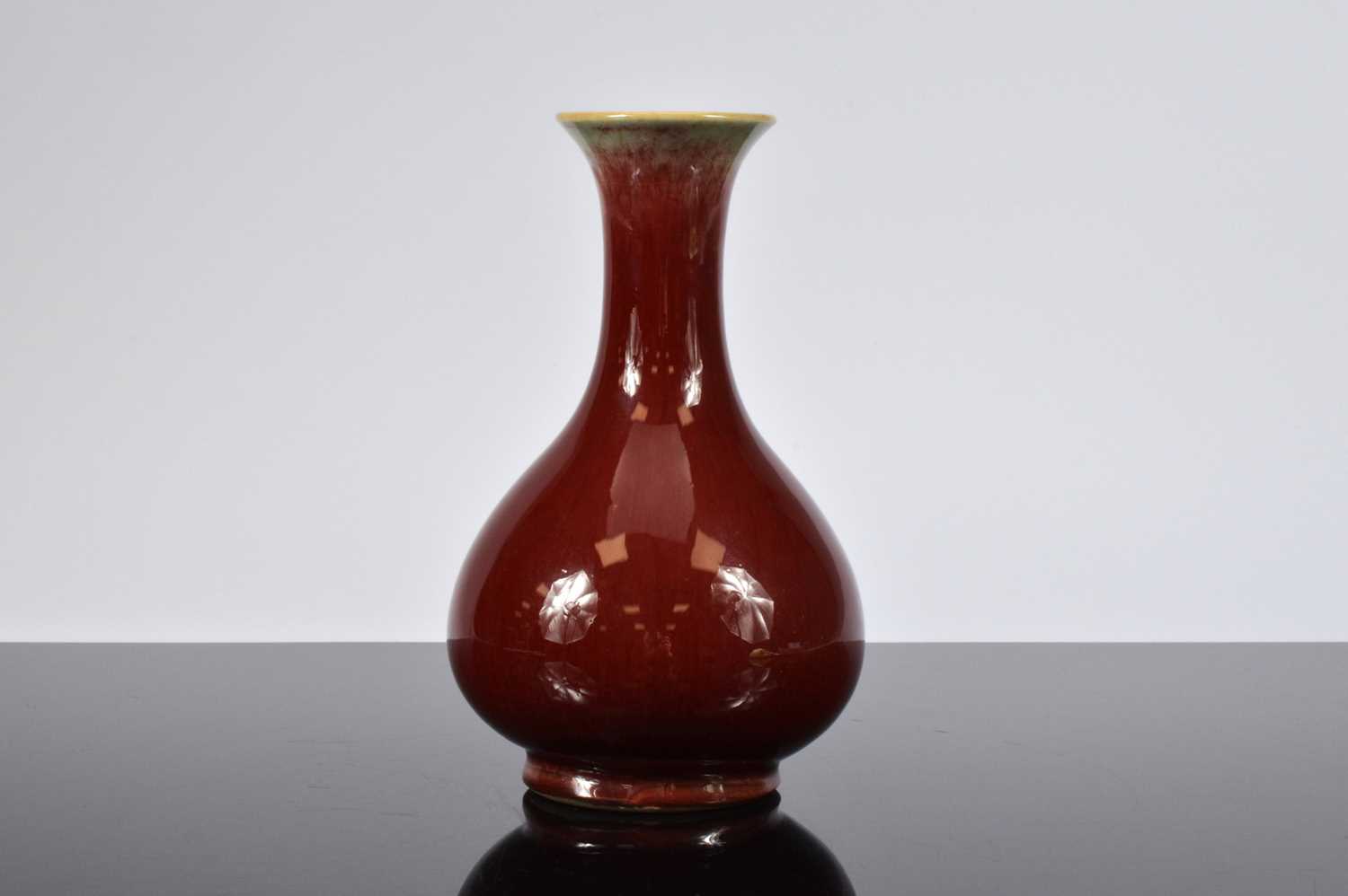 Lot 95 - A nice antique Chinese porcelain sang du beouf vase