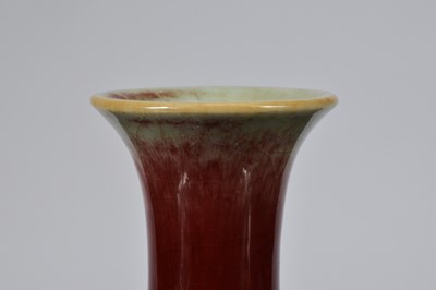 Lot 95 - A nice antique Chinese porcelain sang du beouf vase