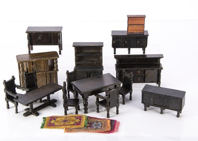 Lot 1022 - Elgin and similar dolls’ house furniture