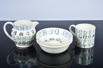 Lot 188 - Nine pieces of Wedgwood pottery designed Eric Ravilious