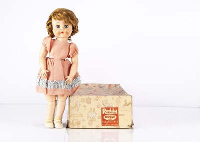 Lot 1028 - A rare mid 1950s Roddy hard plastic Dorothy doll