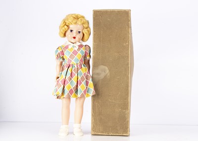 Lot 1031 - A rare Cascelloid of Leicester plastic 5555 child doll