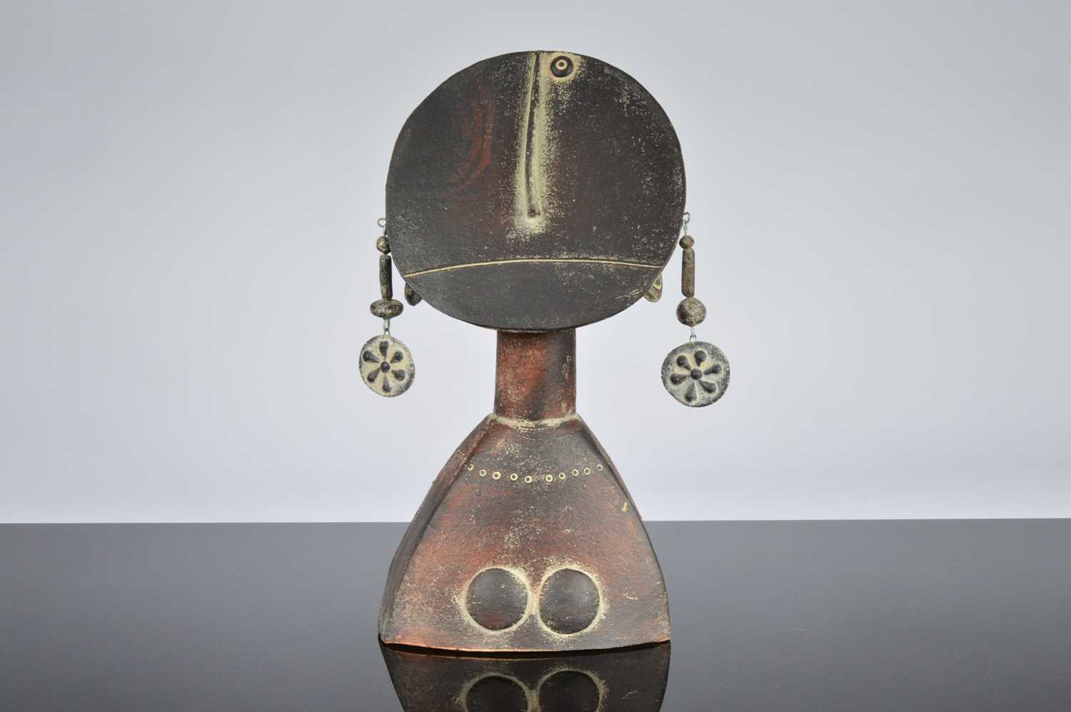 Lot 309 - John Maltby 1936 - 2020 stoneware, large female bust