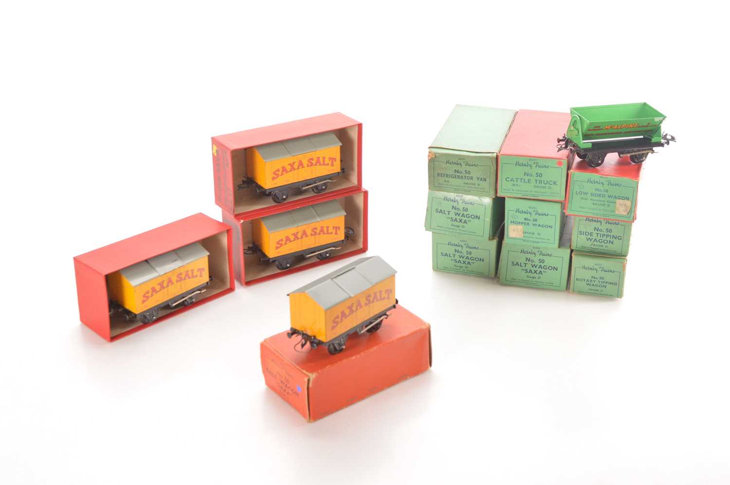 Lot 22 - Hornby 0 Gauge post war No.50 wagons (13)