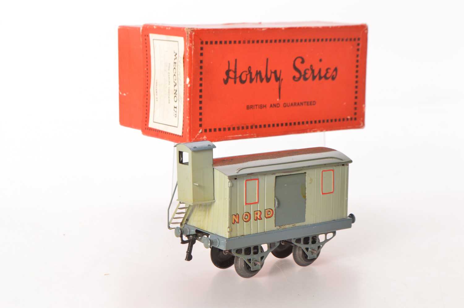 Lot 40 - French Hornby 0 Gauge Nord Brake van