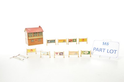 Lot 43 - English and French Hornby 0  mixed group of Rolling stock and Accessories (17)