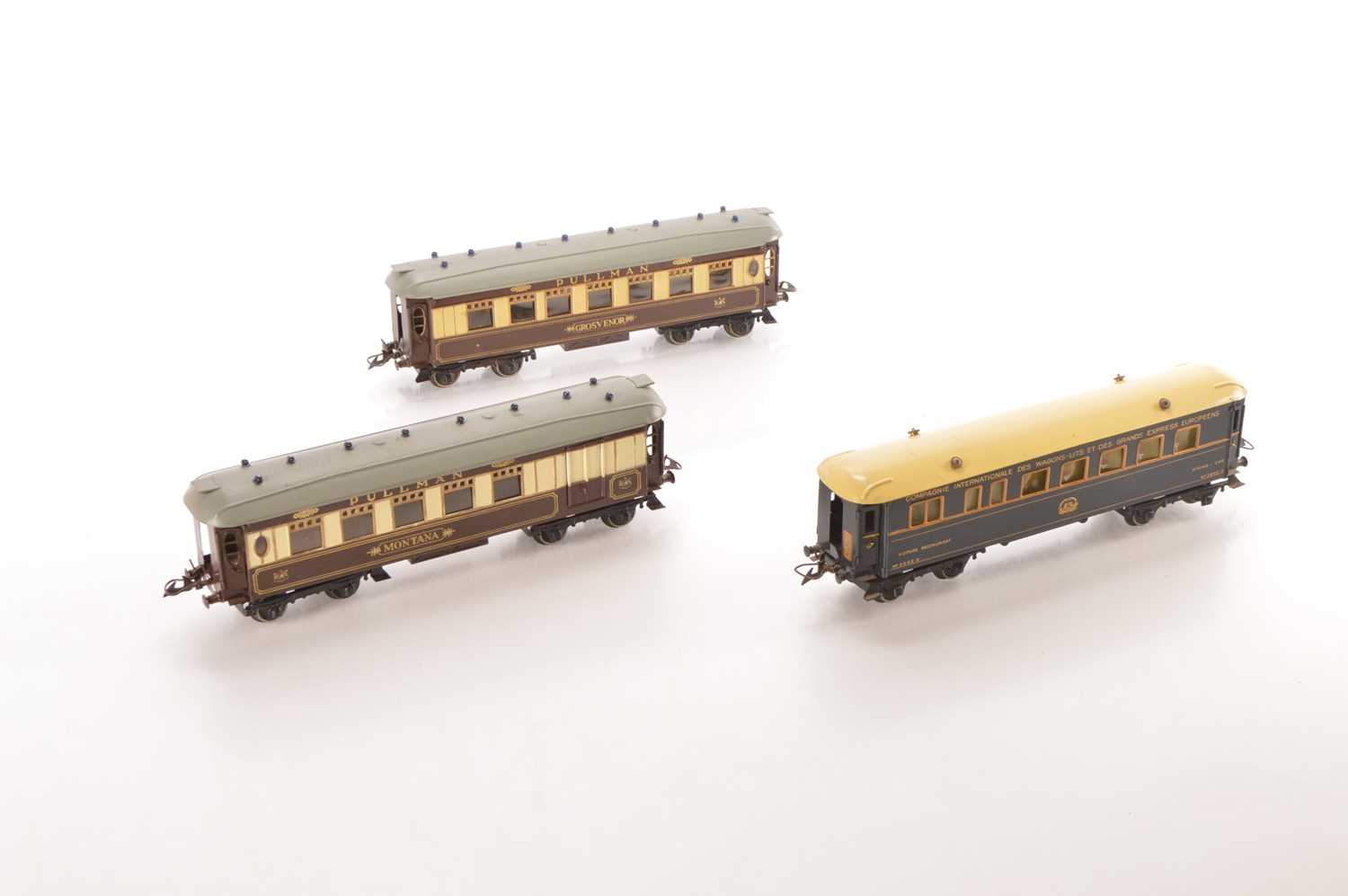 Lot 56 - Hornby 0 Gauge group of Passenger coaches (3)