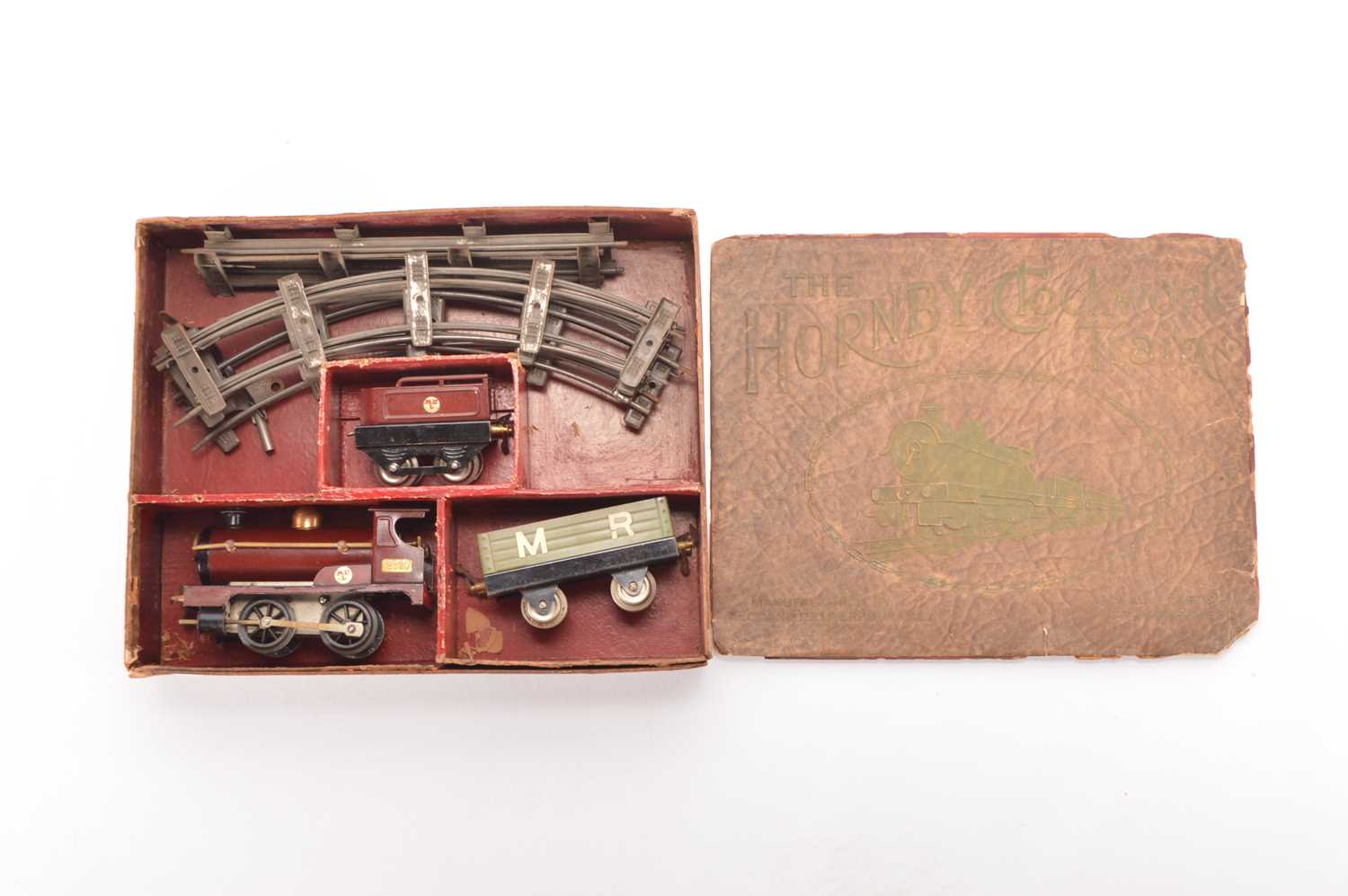 Lot 63 - Hornby 0 Gauge early MR 2710 Goods set