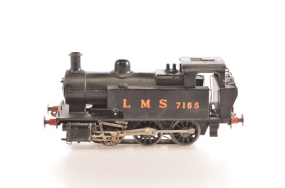 Lot 93 - A kit- or scratch-built 0 Gauge electric (3-rail) LMS 0-6-0 'Dock Tank'