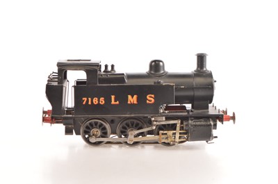 Lot 93 - A kit- or scratch-built 0 Gauge electric (3-rail) LMS 0-6-0 'Dock Tank'