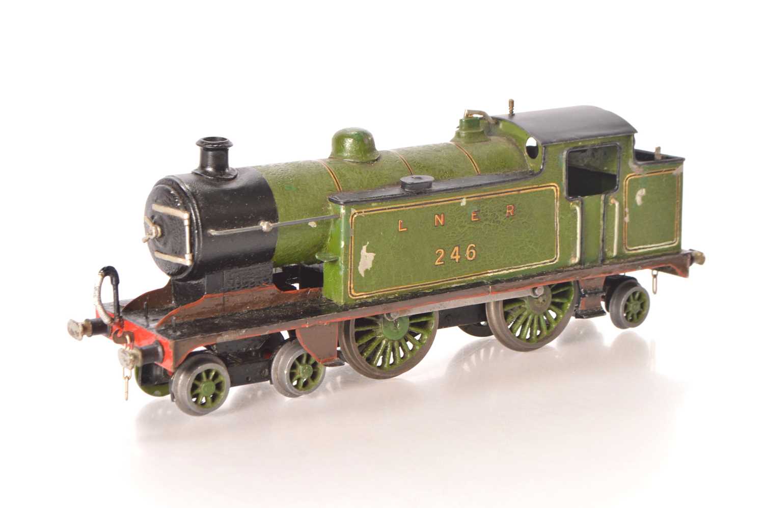 Lot 100 - Leeds (LMC) or similar 0 Gauge 4-4-2 Tank loco LNER lined green