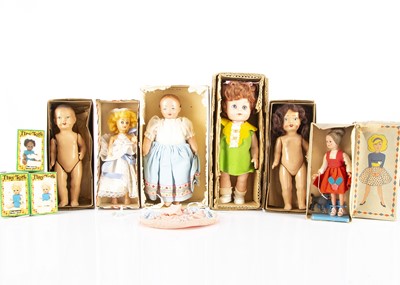 Lot 1050 - Various post-war dolls