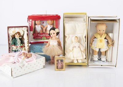 Lot 1052 - Recent collector’s dolls