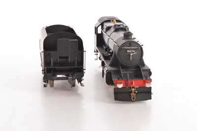 Lot 137 - Ace Trains 0 Gauge Modern issue E/38 2-8-0 Loco & Tender LMS satin black class 8F