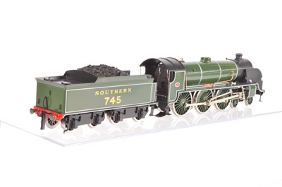 Lot 152 - Ace Trains 0 Gauge Modern issue E/34 4-6-0 Loco & Tender SR lined green King Aurther class 'Tintagel