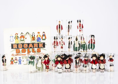 Lot 1055 - Twenty-two Rogark hard plastic dolls