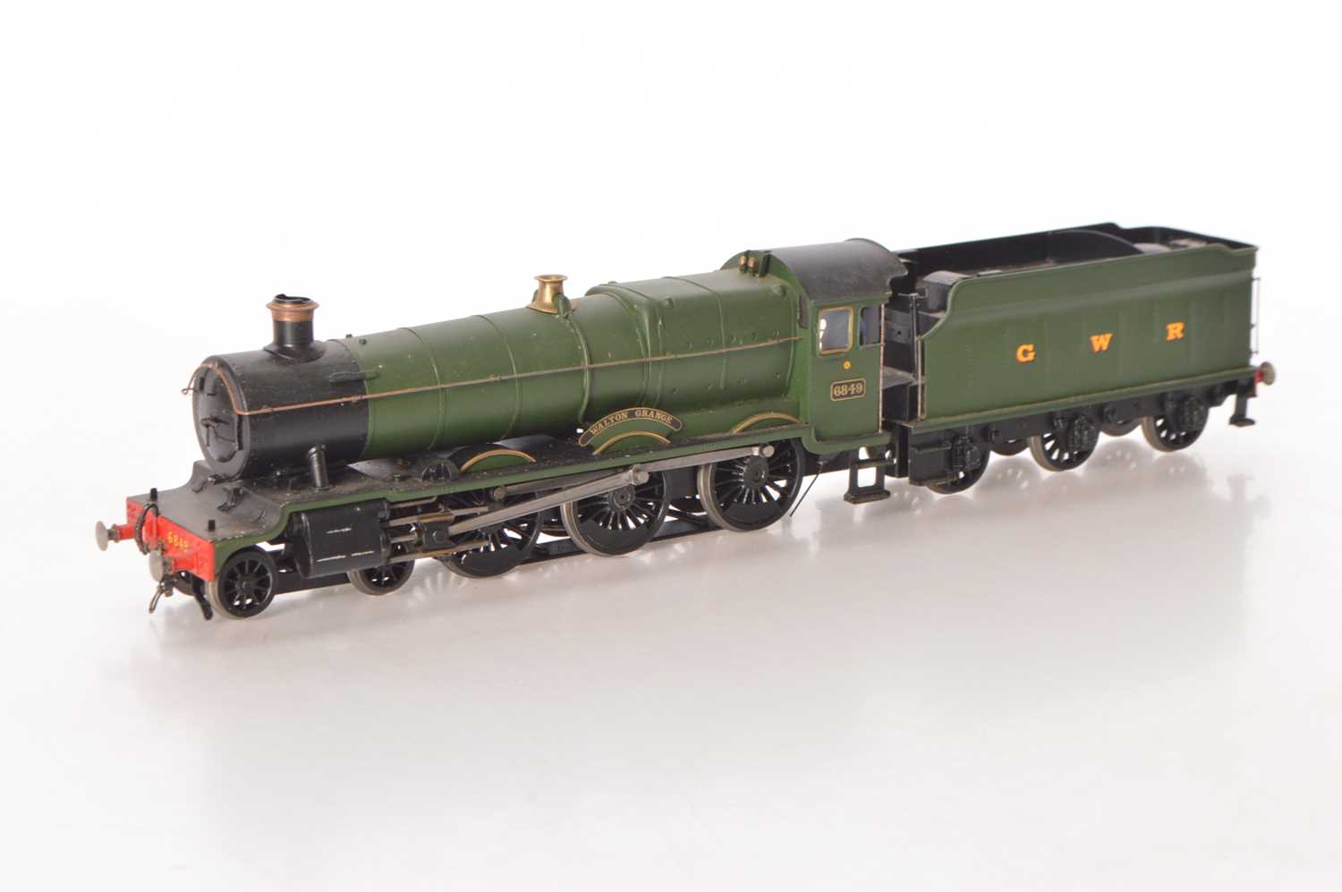 Lot 183 - Kit/Scratch built 0 Gauge 4-6-0 Loco & Tender GWR green Grange class 'Walton Grange'