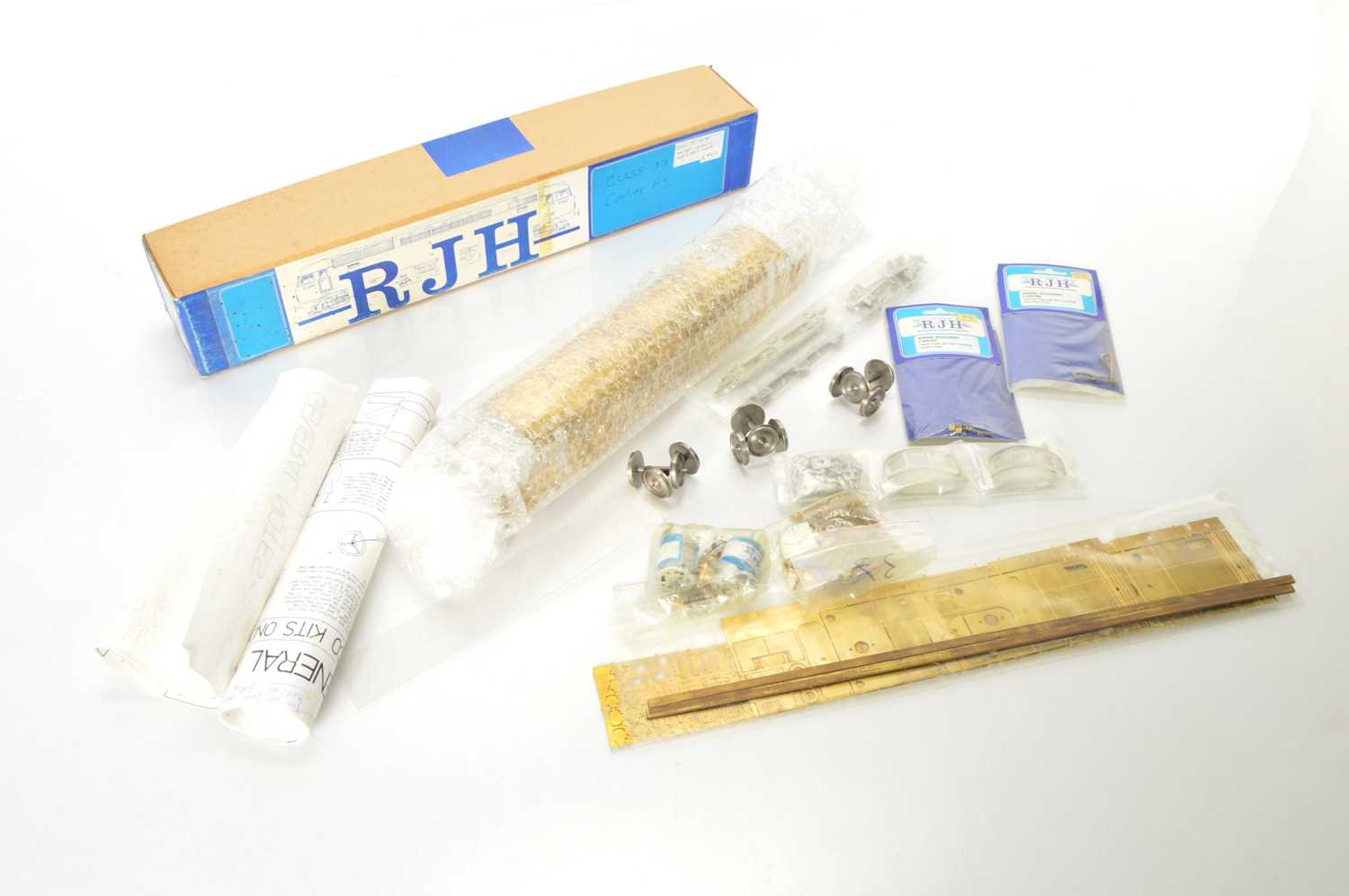 Lot 188 - RJH 0 Gauge Finescale class 37 Locomotive Kit