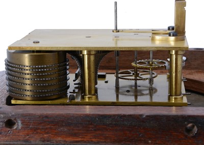 Lot 254 - GWR Drop Dial Fusee Train Station Clock