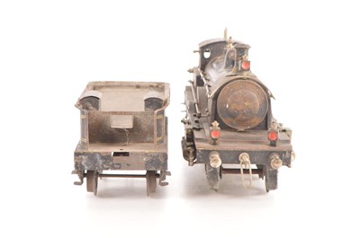 Lot 276 - Bing Gauge 3 (2.5 inch Gauge) 4-4-0 Loco & Tender LNWR lined black 'King Edward'