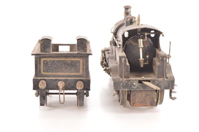 Lot 276 - Bing Gauge 3 (2.5 inch Gauge) 4-4-0 Loco & Tender LNWR lined black 'King Edward'